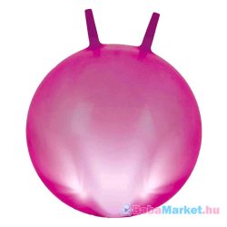 LED-es ugrálólabda - rózsaszín, 45-50 cm