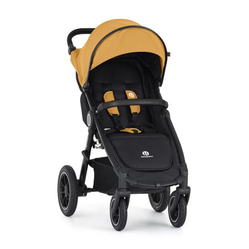 Petite & Mars Sport babakocsi Street2 Air Black+ Napfénytető Dense Honey