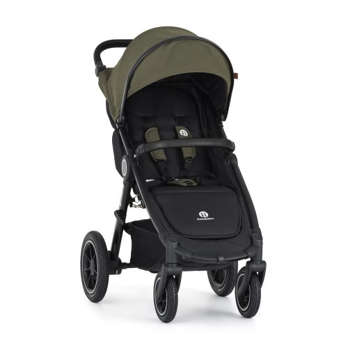 Petite & Mars Sport babakocsi Street2 Air Black+ Napfénytető Mature Olive