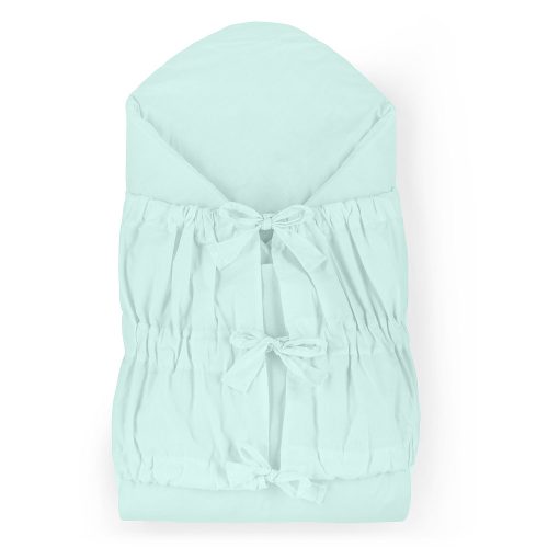 Petite & Mars Megkötős pólya Nurse tömör kókusz betéttel Frosted Mint 75x75 cm