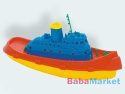 Giplam Gőzhajó - kis műanyag játékhajó 28cm