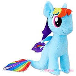 Én kicsi pónim: Rainbow Dash sellő plüssfigura - 25 cm