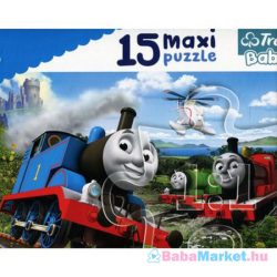 Trefl Baby: Thomas és barátai - Száguldó mozdonyok 15 darabos maxi puzzle