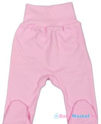 Lábfejes baba nadrág -  New Baby rózsaszín 68 (4-6 hó)