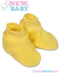 Baba cipő - New Baby sárga 62 (3-6 hó)