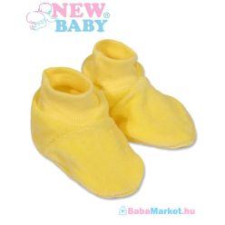 Baba cipő - New Baby sárga 62 (3-6 hó)