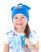 Gyerek őszi sapka - New Baby manó kék 110 (4-5 éves)