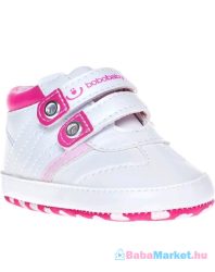 Baba cipő - Bobo Baby 12-18 h fehér - rózsaszín