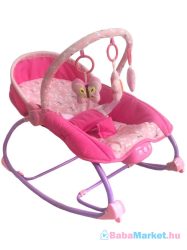 Pihenőszék babáknak -  2in1 Baby Mix rózsaszín
