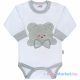 Luxus baba hosszú ujjú body - New Baby Honey Bear 3D 74 (6-9 h)