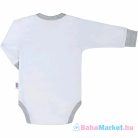 Luxus baba hosszú ujjú body - New Baby Honey Bear 3D 74 (6-9 h)