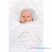 Luxus babapólya Minky-ből New Baby fehér 73x73 cm