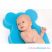 babafürdető szivacs - Hab alátét maxi New Baby kék medve
