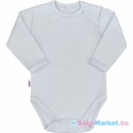 Baba body - New Baby Pastel szürke 62 (3-6 hó)