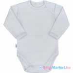 body babáknak - New Baby Pastel szürke 80 (9-12 h)