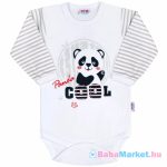 Baba hosszú ujjú body - New Baby Panda 62 (3-6 h)