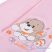 Baba hálózsák New Baby kutyus rózsaszín