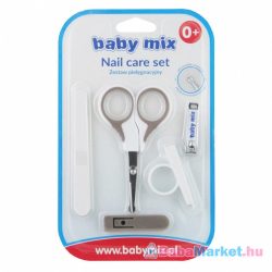 baba manikűr készlet - Baby Mix szürke