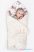 Kétoldalas pólya - Minka New Baby 75x75 cm süni menta