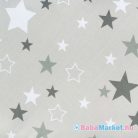 Pólya babáknak -  New Baby csillagok szürke
