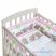 Baba ágynemű szett - 2-részes New Baby 90/120 cm rózsaszín elefántos