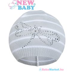 Tavaszi sapka New Baby Szitakötő szürke 104 (3-4 éves)