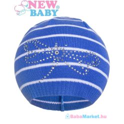 Tavaszi sapka New Baby Szitakötő kék 104 (3-4 éves)