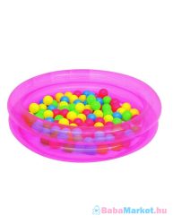 Gyermek felfújhatós medence - Bestway labdákkal rózsaszín