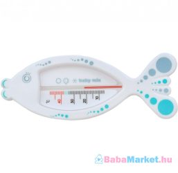 Gyermek vízhőmérő kádba Baby Mix Hal white