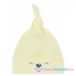 Baba pamut sapka Bobas Fashion Lucky sárga
