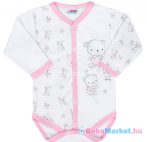 Baba patentos body New Baby Bears rózsaszín 68 (4-6 h)