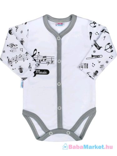 Baba body teljes hosszba patentos New Baby Music 68 (4-6 h)