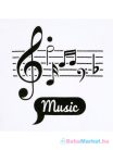Baba body teljes hosszba patentos New Baby Music 68 (4-6 h)