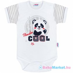 Baba rövid ujjú body New Baby Panda 86 (12-18 h)