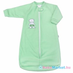 Baba frottír hálózsák New Baby maci menta