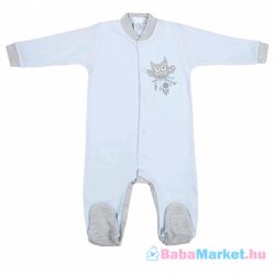 Baba kezeslábas New Baby Owl kék 80 (9-12 h)