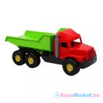Játék homokozóba - zöld-piros teherautó