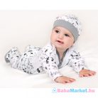Baba pamut lábfejes nadrág New Baby Music 56 (0-3 h)