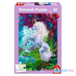Schmidt: Varázslatos unikornis kert 60 db-os puzzle