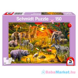 Schmidt: Afrikai állatok 150 db-os puzzle