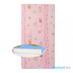  Gyerek habszivacs matrac New Baby 120x60 rózsaszín - különféle minta