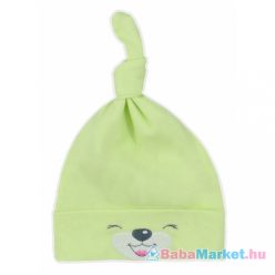 Baba pamut sapka Bobas Fashion Lucky zöld
