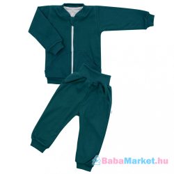 Baba melegítő nadrág és pulóver New Baby Uni smaragd zöld