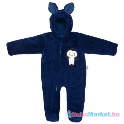 Téli baba kezeslábas New Baby Penguin sötét kék