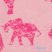 Téli baba cipő Baby Service Elefánt rózsaszín