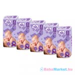   MEGAPACK Gyermek eldobható pelenka New Love Premium comfort 3 MIDI 4-9 kg 5x48 db