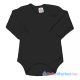 Body hosszú ujjú New Baby - fekete