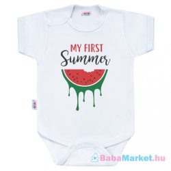 Body nyomtatással New Baby My first Summer