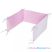 5-részes ágyneműgarnitúra Belisima Nyuszi 100/135 rózsaszín-szürke