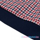 Baba pamut sapka New Baby Checkered